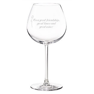 things remembered personalized wine glass