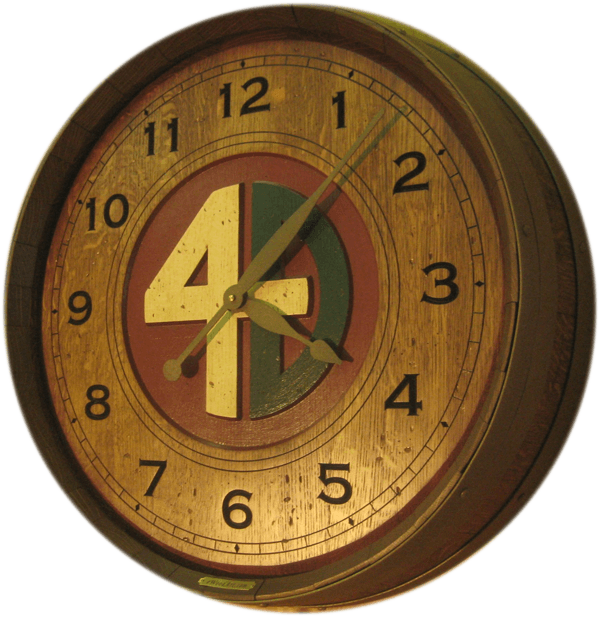 Ranch Brand Barrel Clock