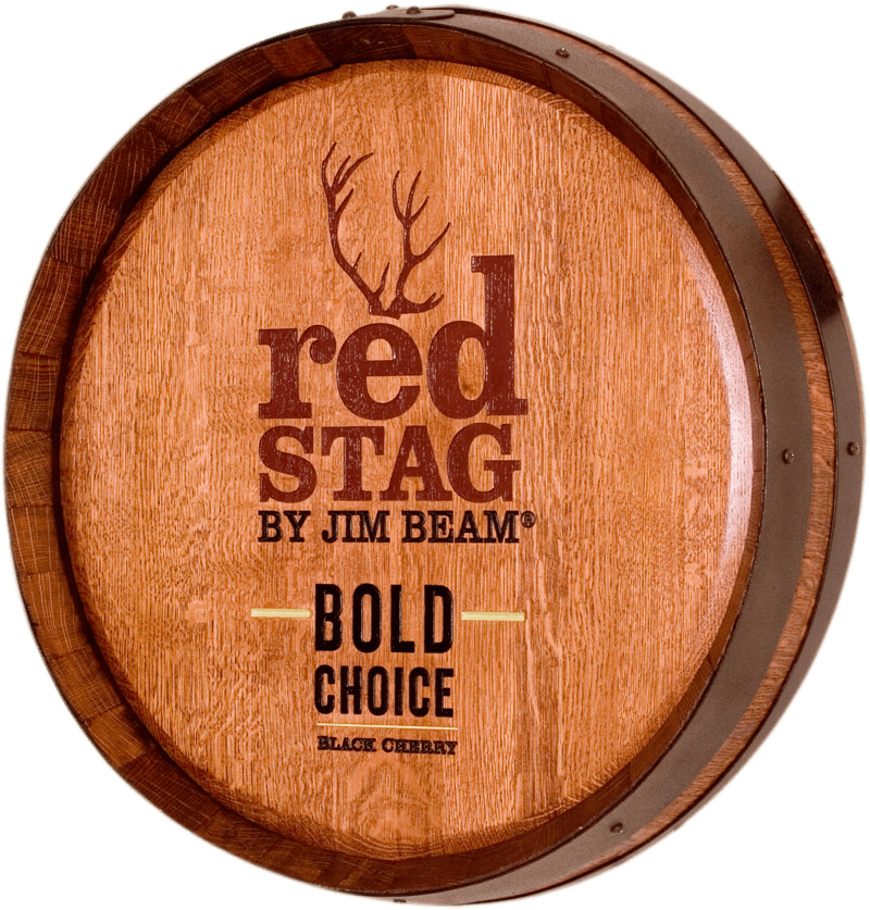 Red Stag Whiskey Barrel Carving