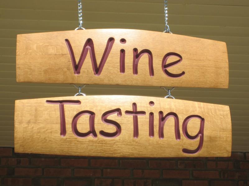 Wine Barrel Stave Signs Gallery